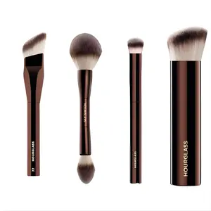 Hourglass 4Pc Foundation Blush Powder Dual Finishing Brush Kit
