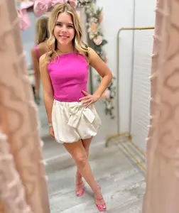 Blowing Bubbles Bow Bubble Skirt