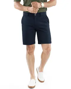 NY Threads Stylish Men's 10-Inch Inseam Chino Shorts with Pockets