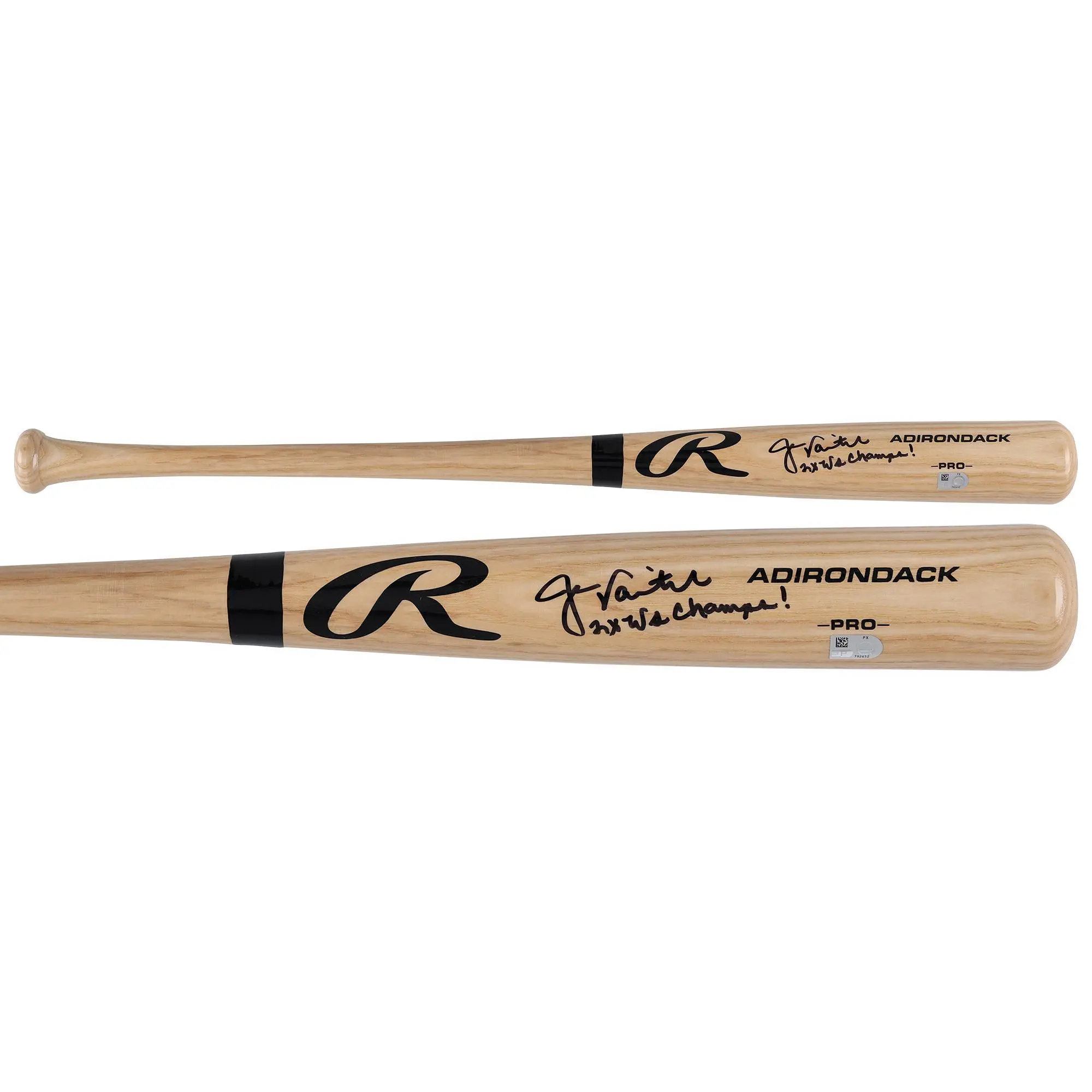 Jason Varitek Boston Red Sox Autographed Blonde Rawlings Pro Bat with "2x WS Champs" Inscription - Fanatics Authentic Certified