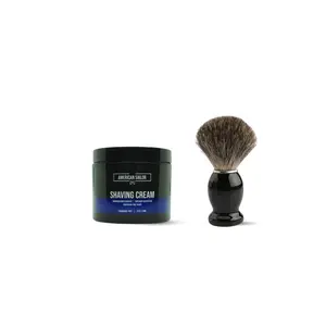 The Lather Upgrade — Shaving Cream & Brush Bundle