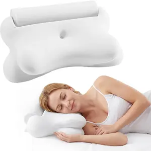 Ergonomic Contour Memory Foam Cervical Pillow – Orthopedic Neck Support for Side, Back & Stomach Sleepers, Breathable Cover for Home & Bedroom Sleeping