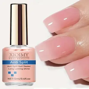 Xioimy 12ML Natural Nail Strengthener with Keratin, Super Effective Anti-Crack Care, Nourishing Healthy Nails, Fast-Drying Non-Irritating Formula