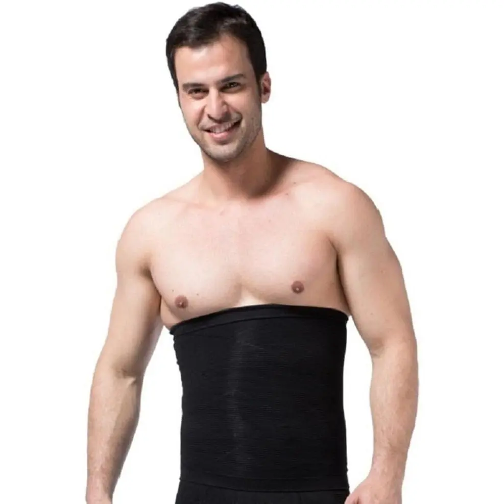 Valentina Mens Waist Trimmer Belt Comfortable Elastic Tighten Abdomen Supports Shaper Hot Comfortable Bodyshaper