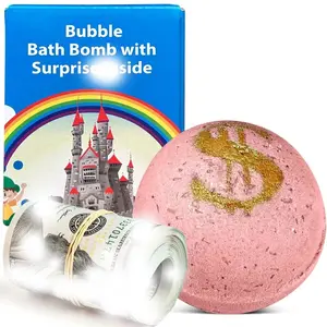 1 Set Handmade Bath Bomb with Rich Blossom Aroma – Made in USA for Bath Time Relaxation