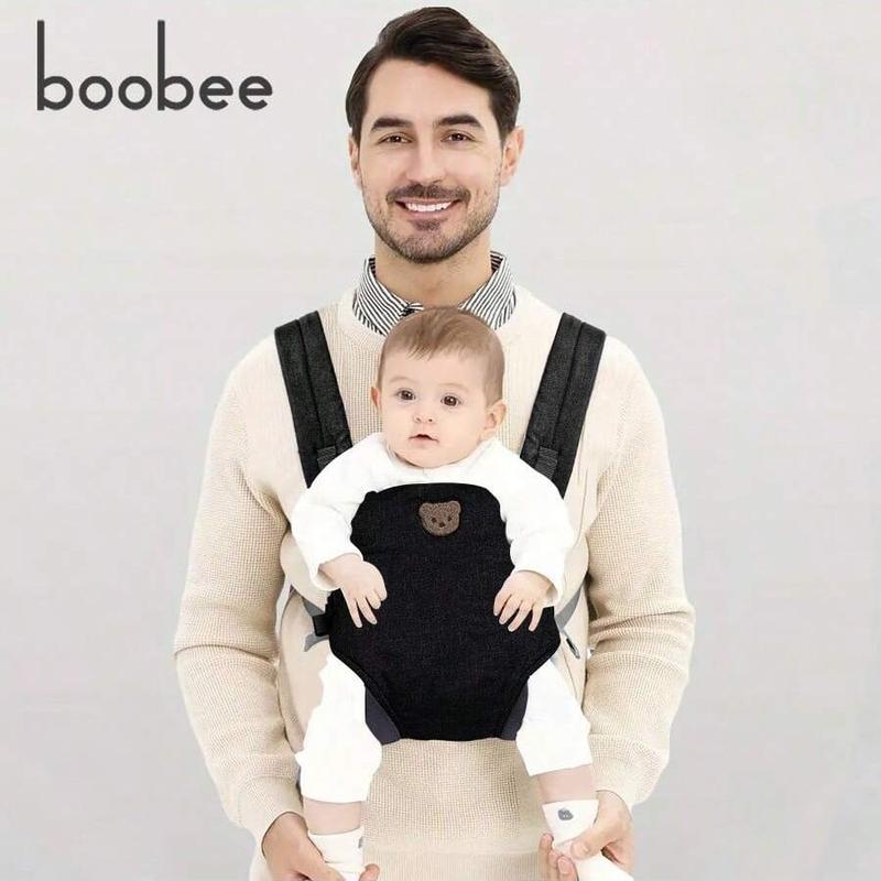 Ergonomic Multifunctional Baby Carrier, Lightweight Carrier, Newborn Sling Carriers, 4-In-1 Portable Travel Gear, Adjustable Comfortable Front & Back Straps, Perfect Gift for Newborns