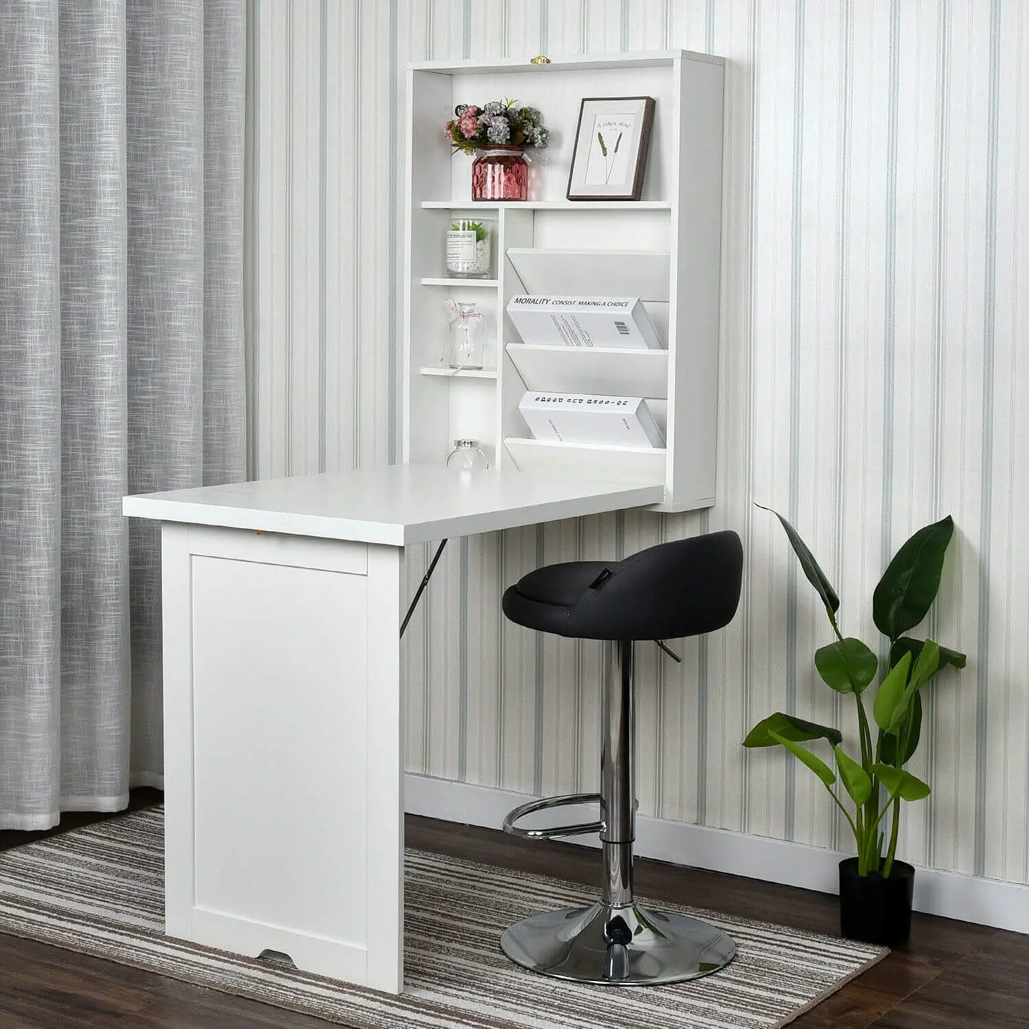 Wall Mounted Computer Desk HW1096 Wall Mounted Computer Desk HW1096