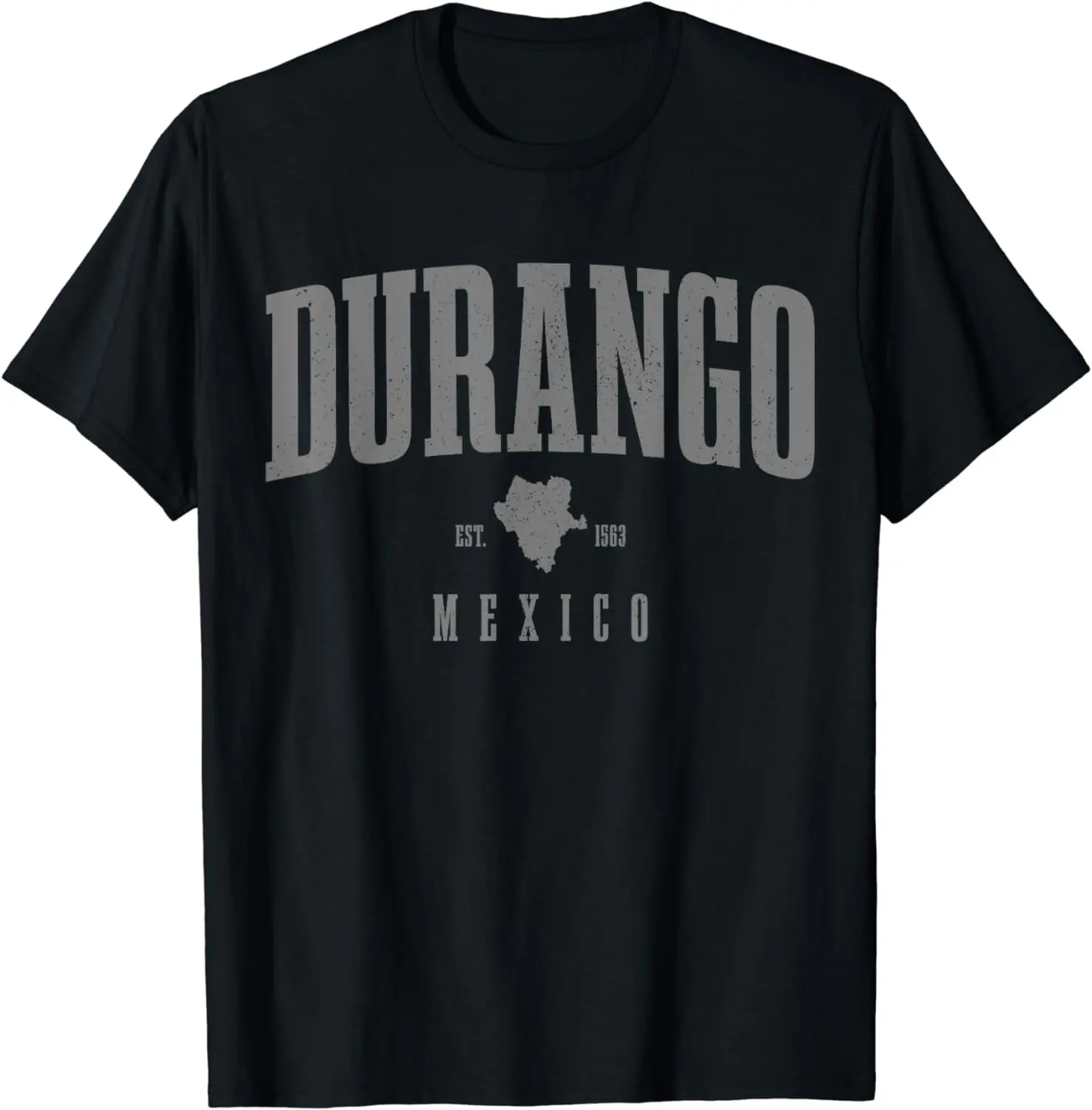 100% Cotton Durango Est. 1563 Vintage Mexican Pride Mexico T-Shirt