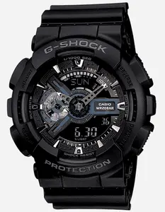 G-SHOCK GA-110-1B Watch, Black