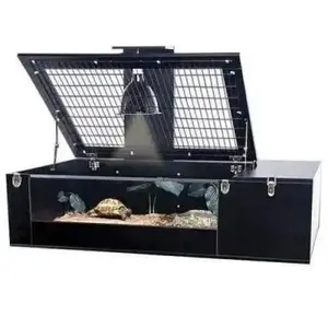 Penn-Plax Reptology Tortoise Palace, and Combo Kit – Designed to Keep Tortoises Happy and Safe