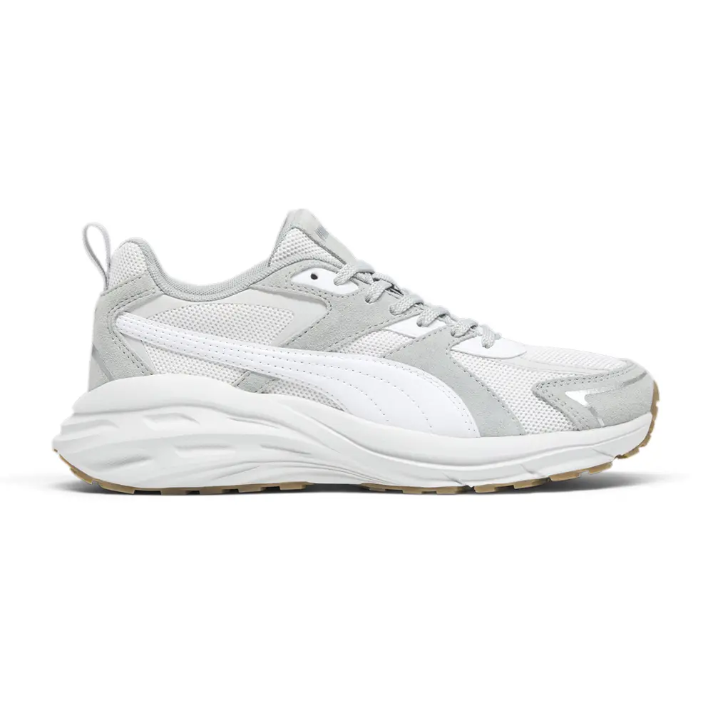 PUMA Womens Hypnotic Lace Up Sneakers Shoes Casual - Grey