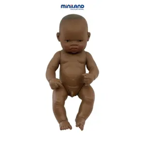 Miniland  Baby Doll African Boy 12?"