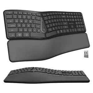 Delton KB250 Wireless Rechargeable Ergonomic Keyboard Delton KB250 Wireless Rechargeable Ergonomic Keyboard