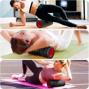 Deep Tissue Muscle Massage Roller, Trigger Point Massager, Core Balance Foam Roller, Relief Roller for Physical Therapy, Gym, Yoga, Pilates