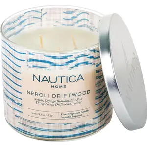 Nautica Neroli Driftwood By Nautica Scented Candle For Unisex