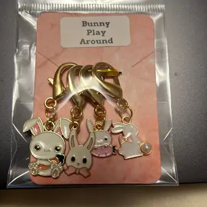 Play Time With The Bunnies Stitch Markers