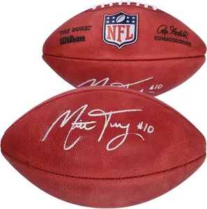 Mitchell Trubisky Tennessee Titans Autographed Duke Full Color Football - Fanatics Authentic Certified