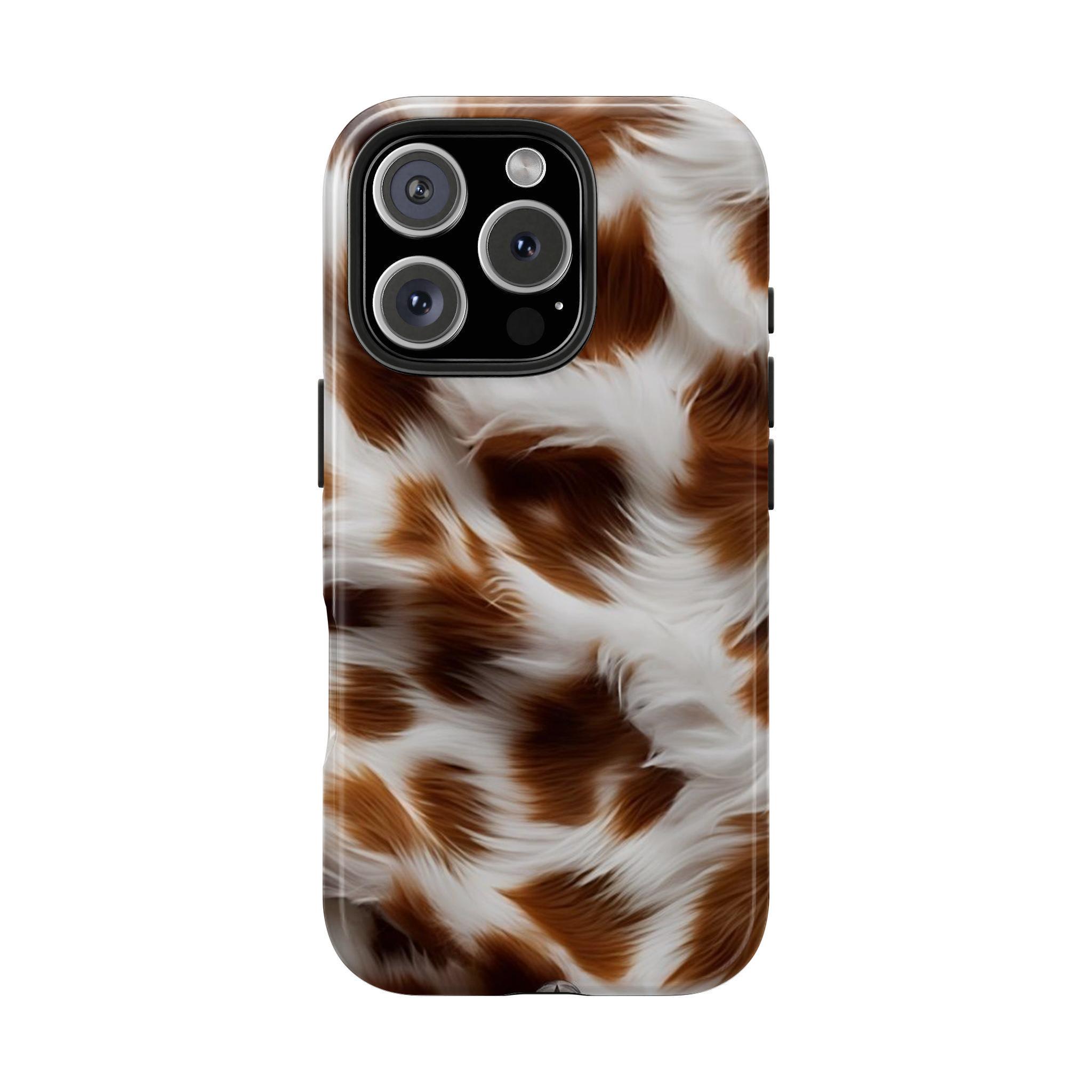 Plush leopard print hard case, stylish protective cover, compatible with iPhone 17/16/15/14/13/12 Pro Max/Air, summer fashion phone case, perfect for girls' outfits, a great gift.