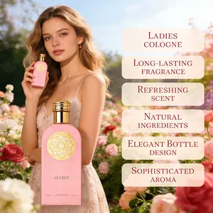 Luxury Arabian Women's Perfume | Blended with rose, saffron, and toffee | Effectively masks odors and offers long-lasting fragrance | Designed exclusively for women—the perfect gift for Mother's Day, Christmas, Valentine's Day, and New Year's