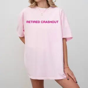 Retired Crashout Shirt, Crashout Crewneck Sweatshirt, Relatable Sweatshirt