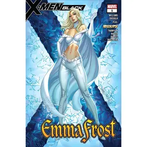 X-Men Black [E] Emma Frost #1 J. Scott Campbell Trade Dress (2018)