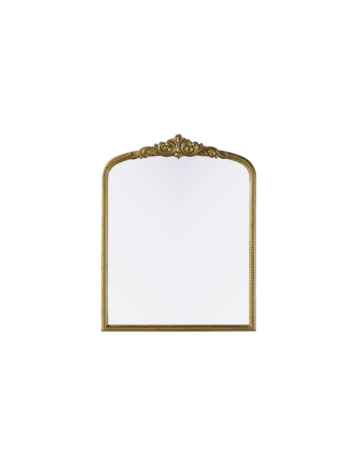 Elegant Decor MR7F3342AB 33x42 in. Naomi Vintage Resin Mirror - Antique Brass, Vintage Antique Classical Decorated Wall-Mounted Mirror for Home Decor, Antique Wall-Mounted Mirrors