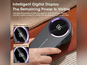 Lint Remover For Clothing Portable Electric Fuzz Pellet Remover LED Display Rechargeable For Clothes Fabric Shaver Fluff Remover