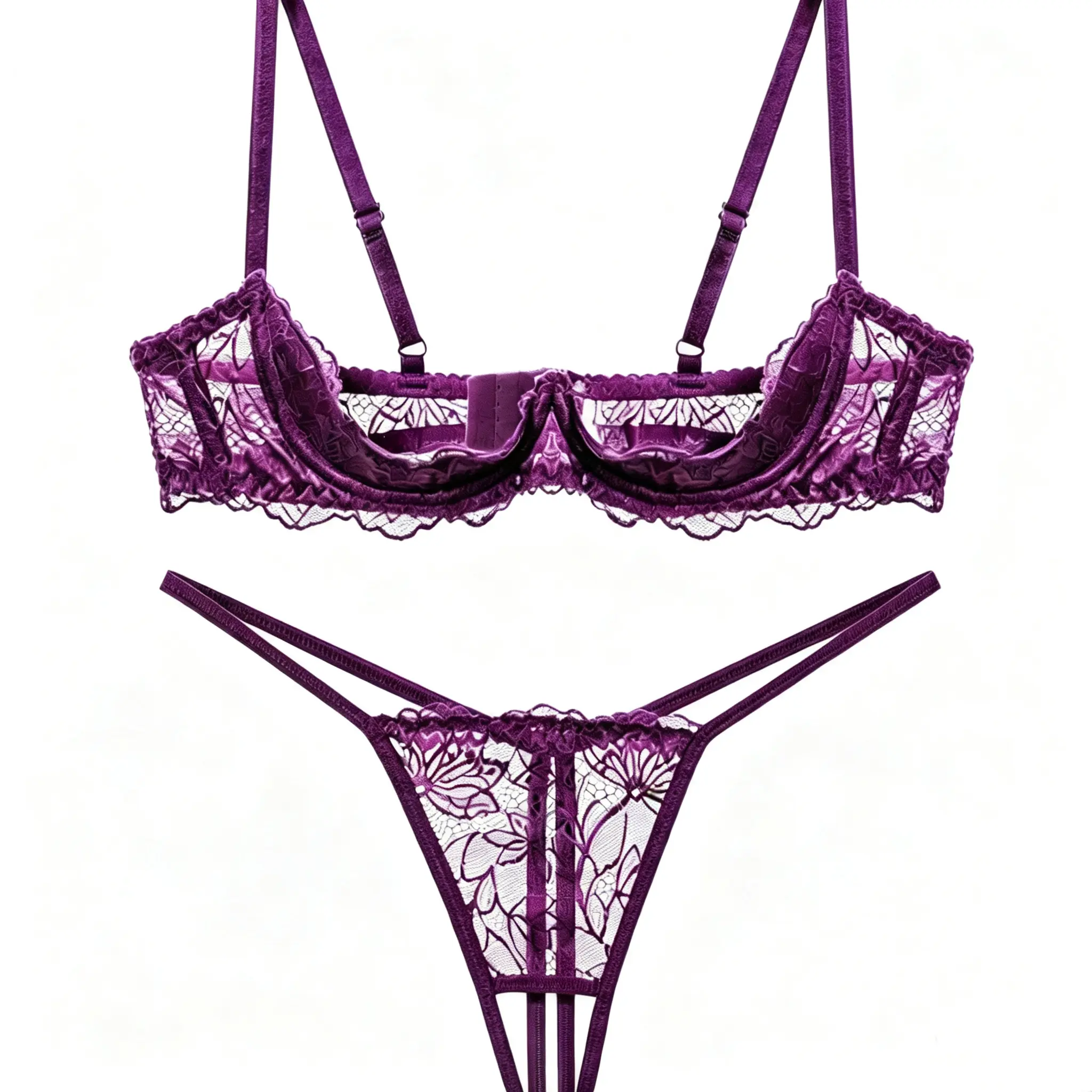 Women's Cute Lace Underwear Set - For Small Busts, Sweet Party Lingerie, Women's Clothes, Clothing, Lingerie Set