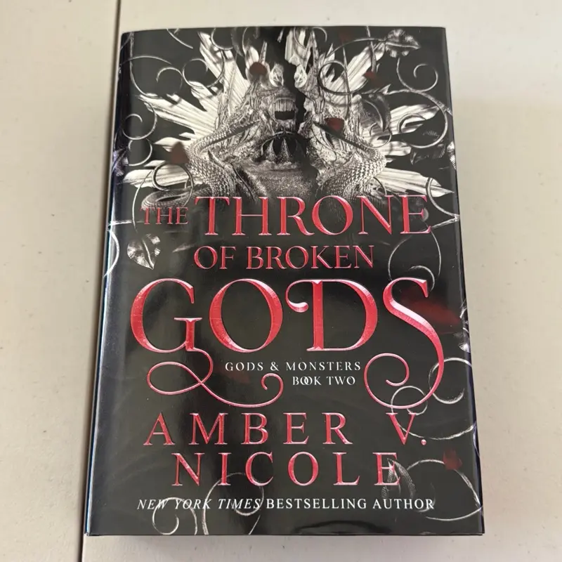 The Throne of Broken Gods by Amber V Nicole