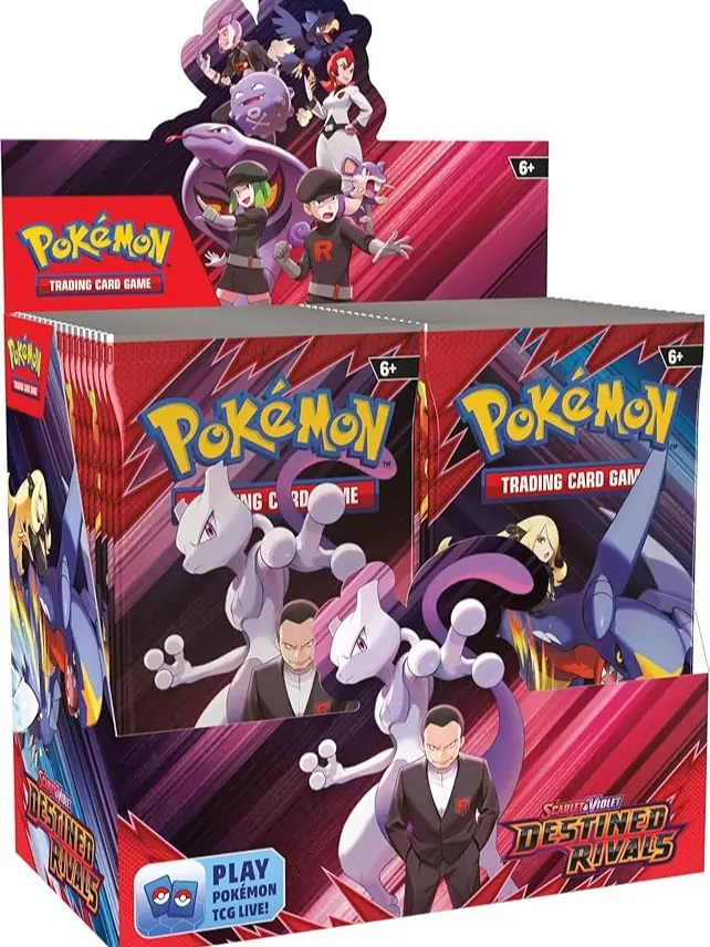 Pokemon TCG - Destined Rivals Booster Box 36 Packs Collectible Trading Cards Scarlet & Violet Expansion