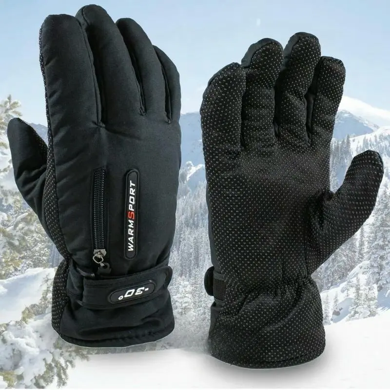 Men's Winter Ski Waterproof Glove with Warm Grip Men's Winter Ski Waterproof Glove with Warm Grip