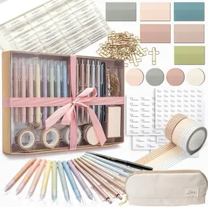 [Limited Time Deal]Bible Journaling Set (Selah Collection), Highlighters and Pens No Bleed, Scripture Markers, Washi Tape, Bible Tabs
