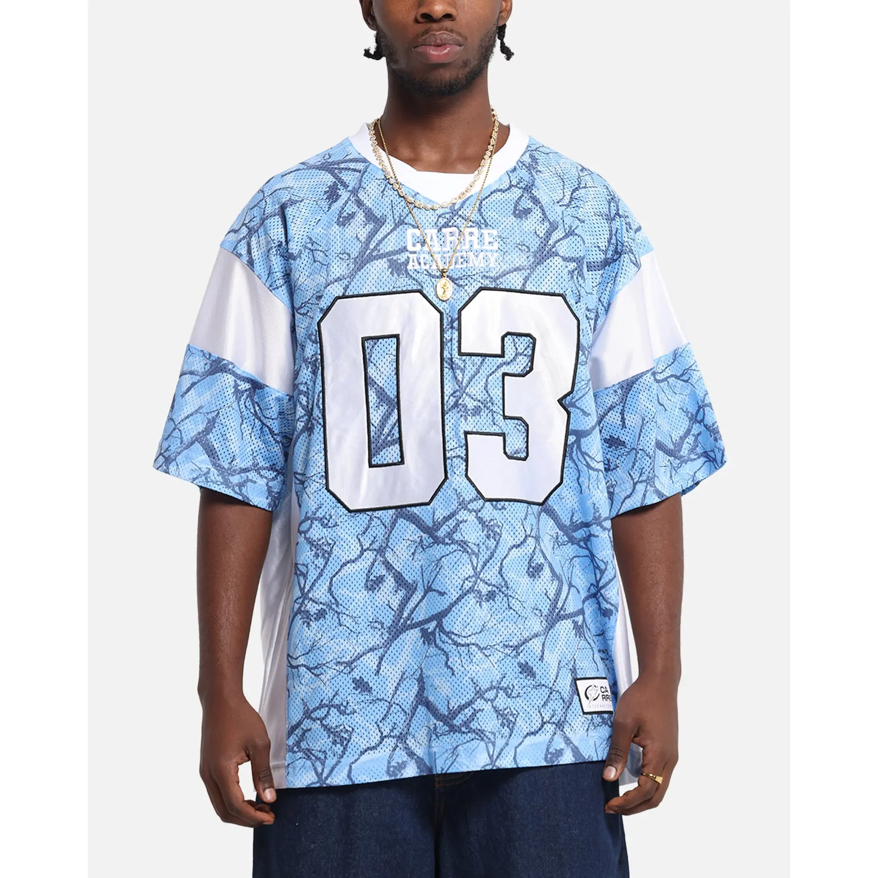 Carre Outlaw Jersey Light Blue Real Tree
