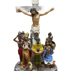 7 African Powers with Jesus on the cross