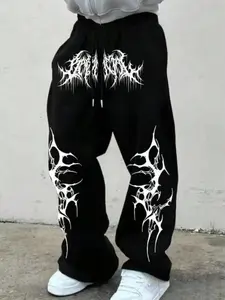 Men'S Pants Fashionable Loose Sweatpants Casual Suitable Jogger Pants for All SeasonsTravel And Outdoor Activities