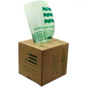 2.6 Gallon Compostable and  Trash Bag, 100 Count, Small Compostable Bag For Kitchen  Scrap, Bathroom, Office, Certified by BPI and OK Compost