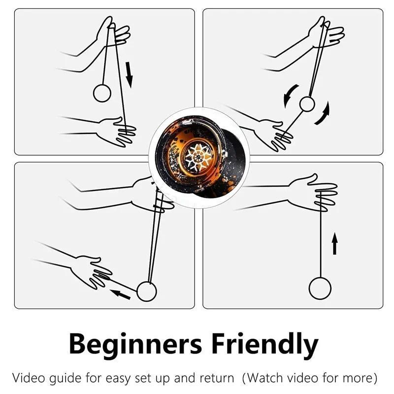 Yoyo Professional Magic Yoyo Metal Yoyo With 10 Ball Bearing Alloy Aluminum High Speed Unresponsive Yo Yo Classic Toys For Kids Yoyo Professional Magic Yoyo Metal Yoyo With 10 Ball Bearing Alloy Aluminum High Speed Unresponsive Yo Yo Classic Toys For Kids