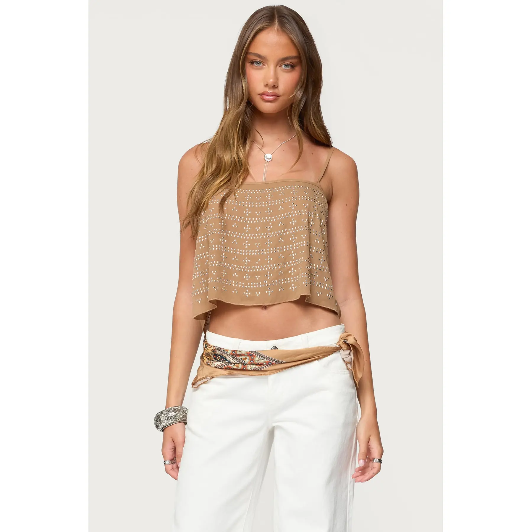 Sunna Studded Top