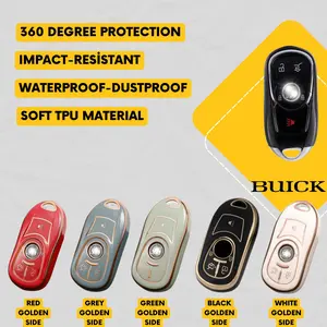 BUICK 4-Button Key Fob Cover for Regal - Tpu Remote Case