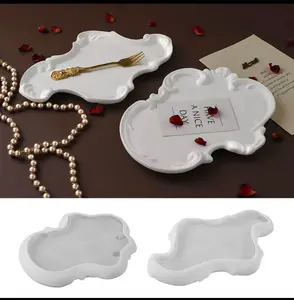 Baroque Silicone Resin Tray Mold Set