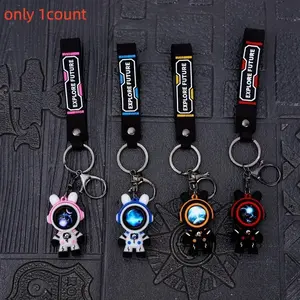 Durable Cute Silicone Lightning Bear Multi Purpose Keychain For Bags, Fashion Backpack and Key Pendant, Perfect Christmas Gift for Men and Women