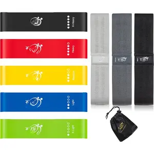 Resistance Loop Exercise Bands and Fabric Resistance  Bands