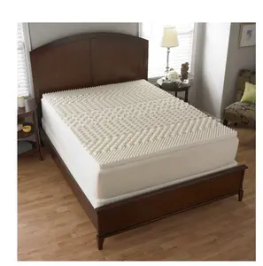 1.25" 7-Zone Foam Mattress Topper, Twin/Twin-XL
