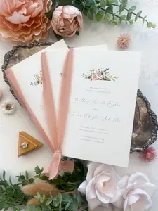 Folded Wedding Programs  | Style 127