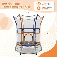 48'' Dia. Orange with 2-Level Handle