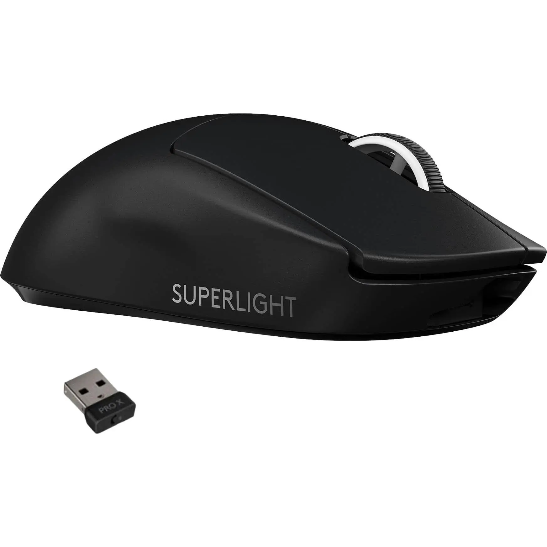 Logitech - PRO X SUPERLIGHT Lightweight Wireless Optical Gaming Mouse with HERO 25K Sensor - Wireless - Black