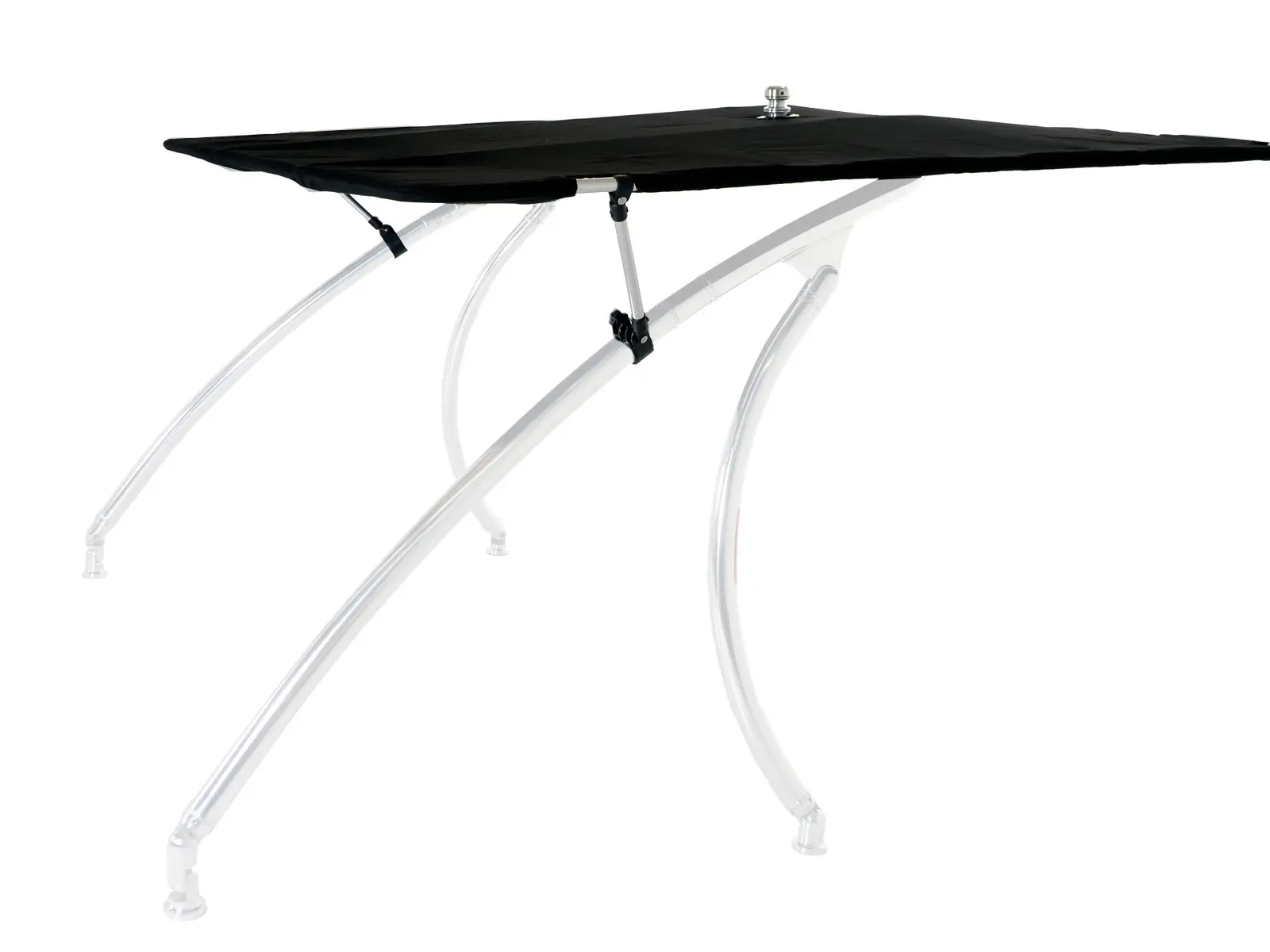 Big Air Super Shadow Wakeboard Tower Bimini Top - 76" x 76" - Mounts Over Existing Wake Tower
