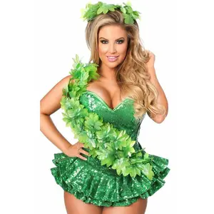Top Drawer Premium Ivy Vixen Corset Costume