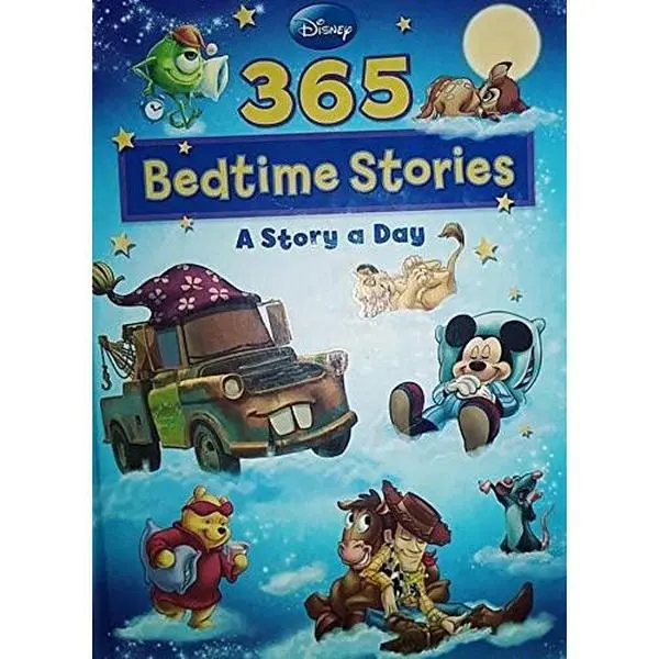 USED Book - 365 Bedtime Stories, a story a day by Disney Enterprises (Hardcover)