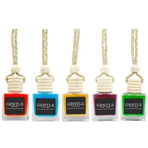 Car Air Freshener & Vent Clip， 5 Gentle Scents， Lasting Aroma， Compact Design for Fresh Car Interior